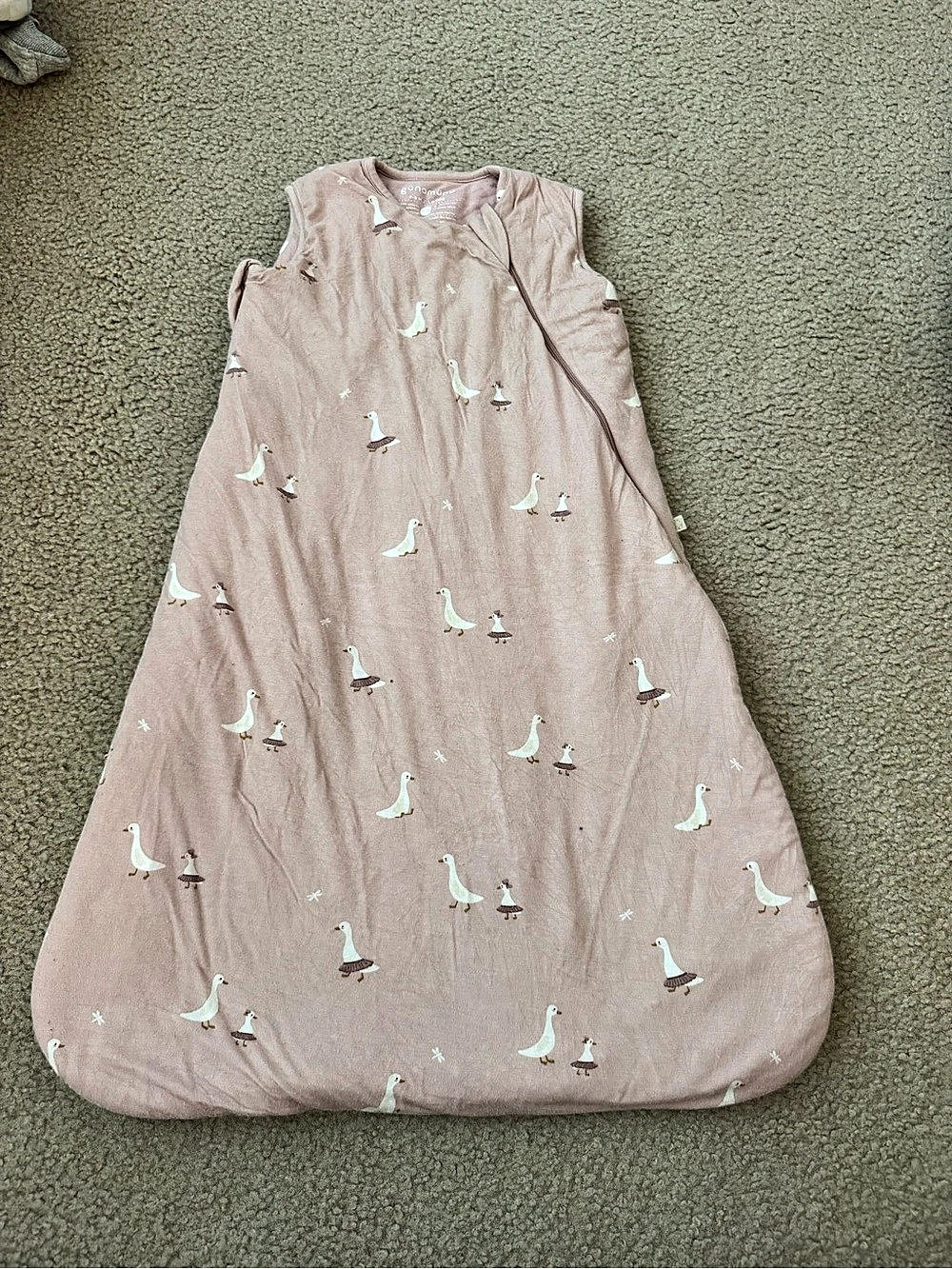 gunamuna Sleep Bag - Goose / 1.0 TOG Pink 3-9M